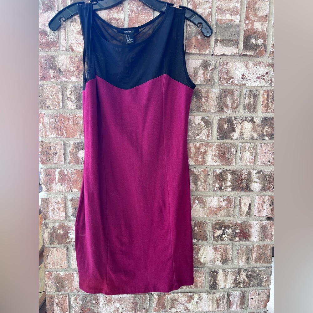 Forever 21 Maroon Dress